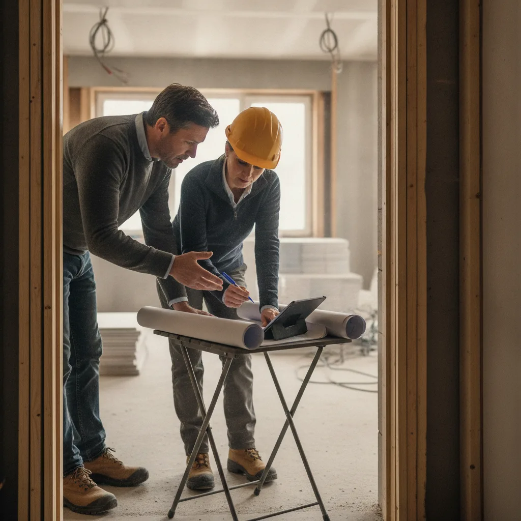 réception chantier rénovation