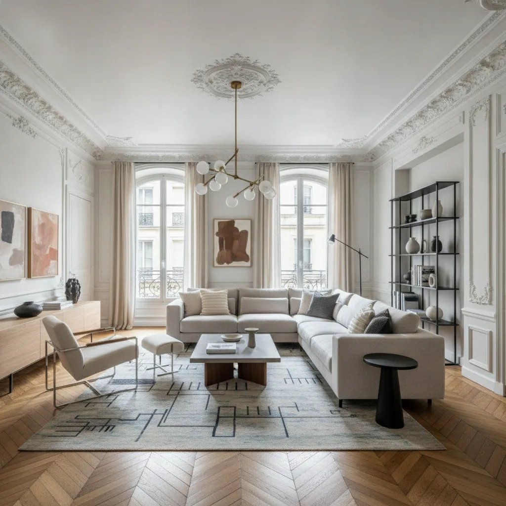 rénovation appartement haussmannien lyon 6