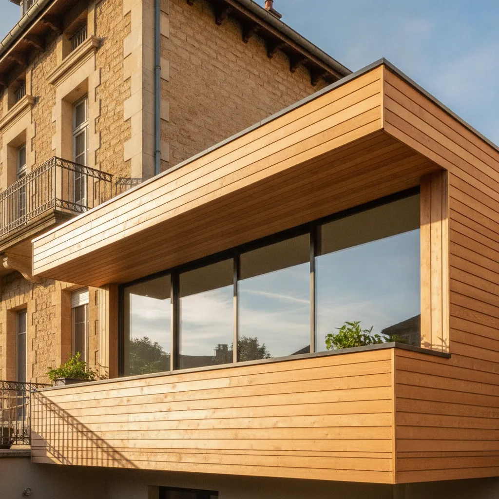 extension maison bois lyon