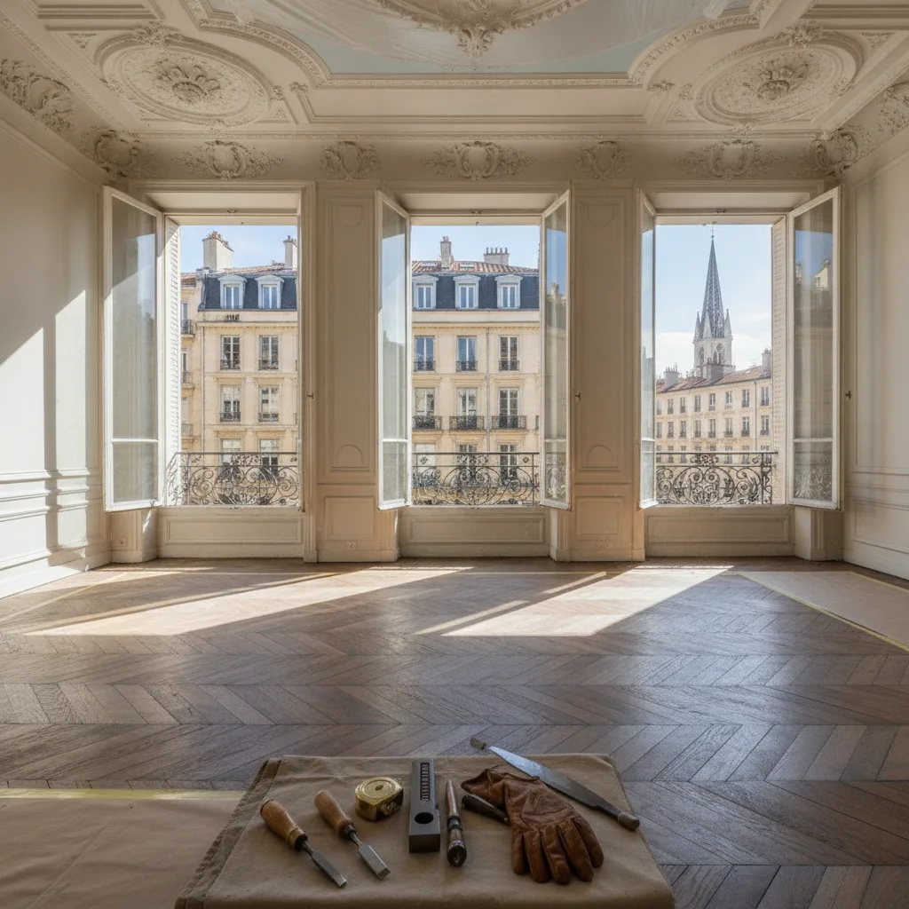 Rénover un appartement Presqu'île Lyon – Guide 2026 - renovation appartement presquile lyon