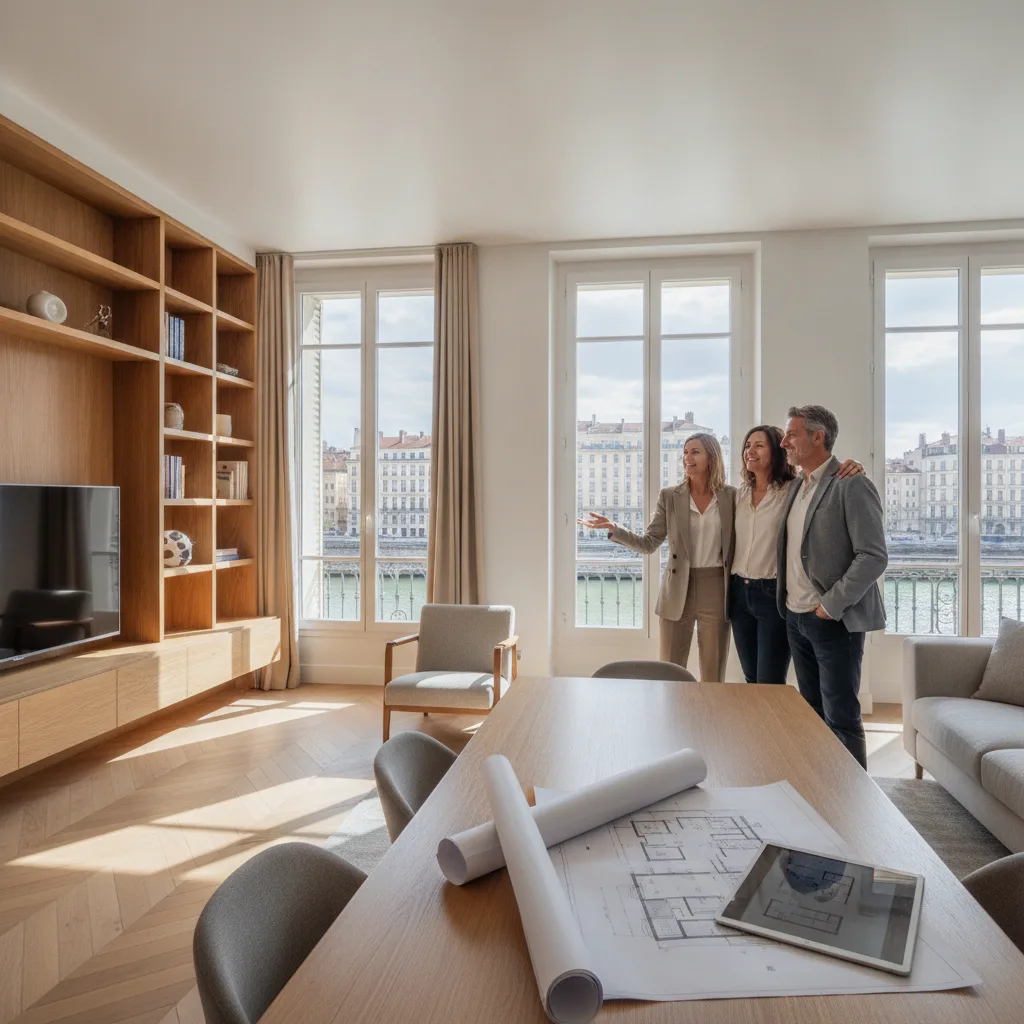 rénovation appartement presqu'île lyon