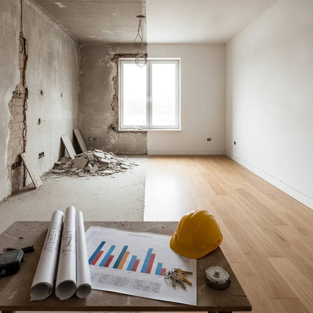 Rénovation complète – durée du chantier et calendrier 2026 - renovation complete duree chantier