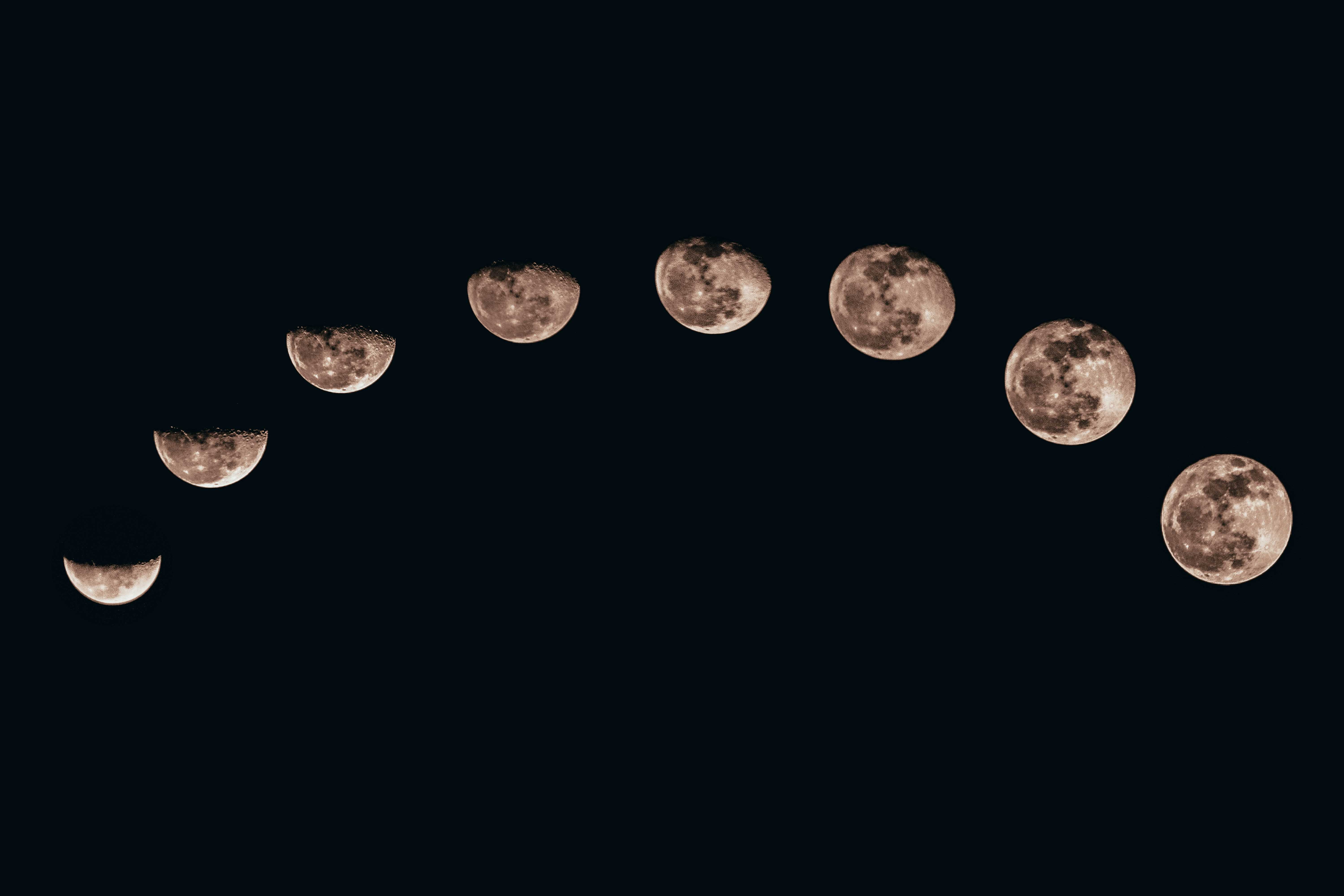 Lunar eclipse photo night under the stars