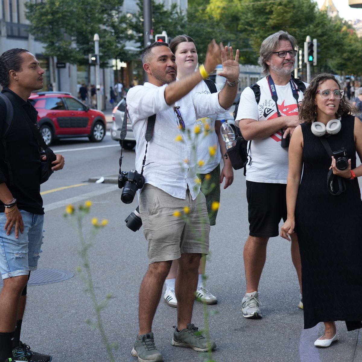 Zurich photo walk. Culture and history
