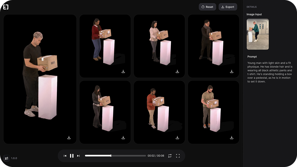 Turn recorded human activity into rich spatial training data.