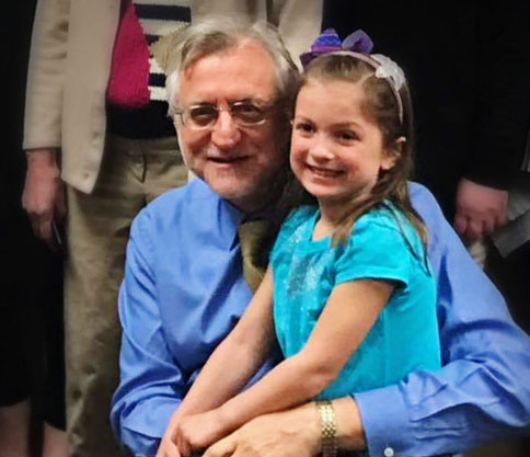 Dr Theo with child