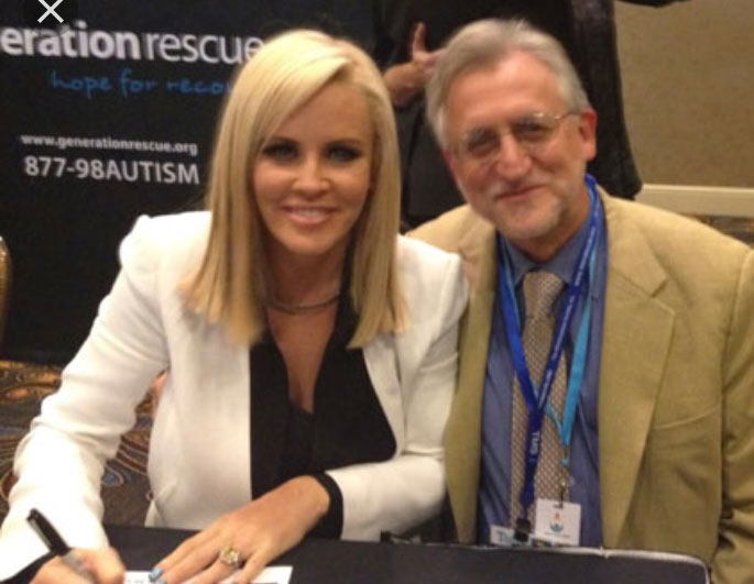 Dr Theo with Jenny Mcarthy