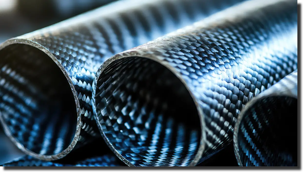 Captivating view carbon fiber components.