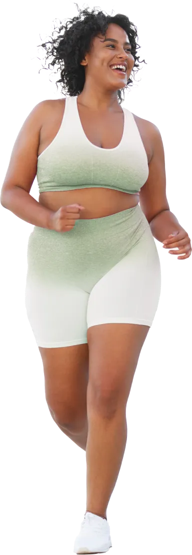 Woman running