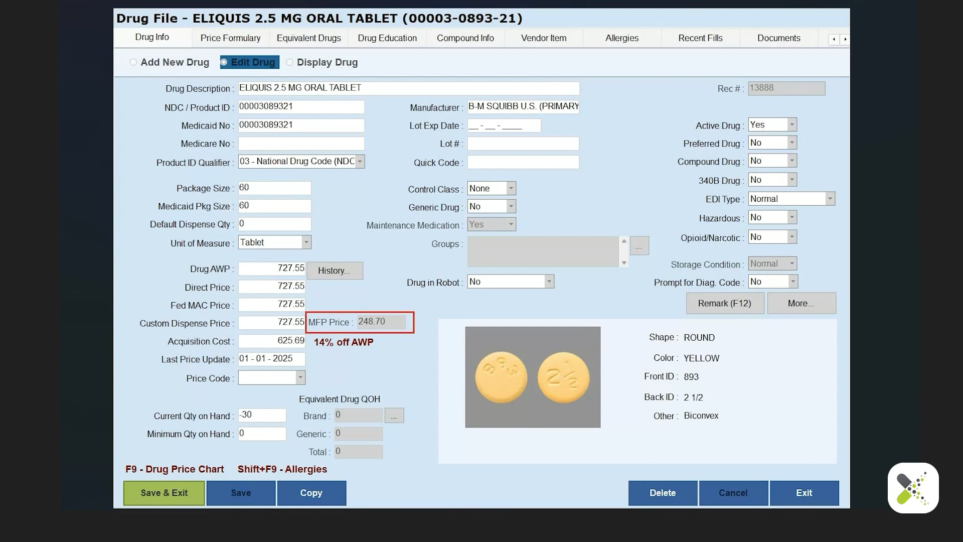 MFP Updates in BestRx