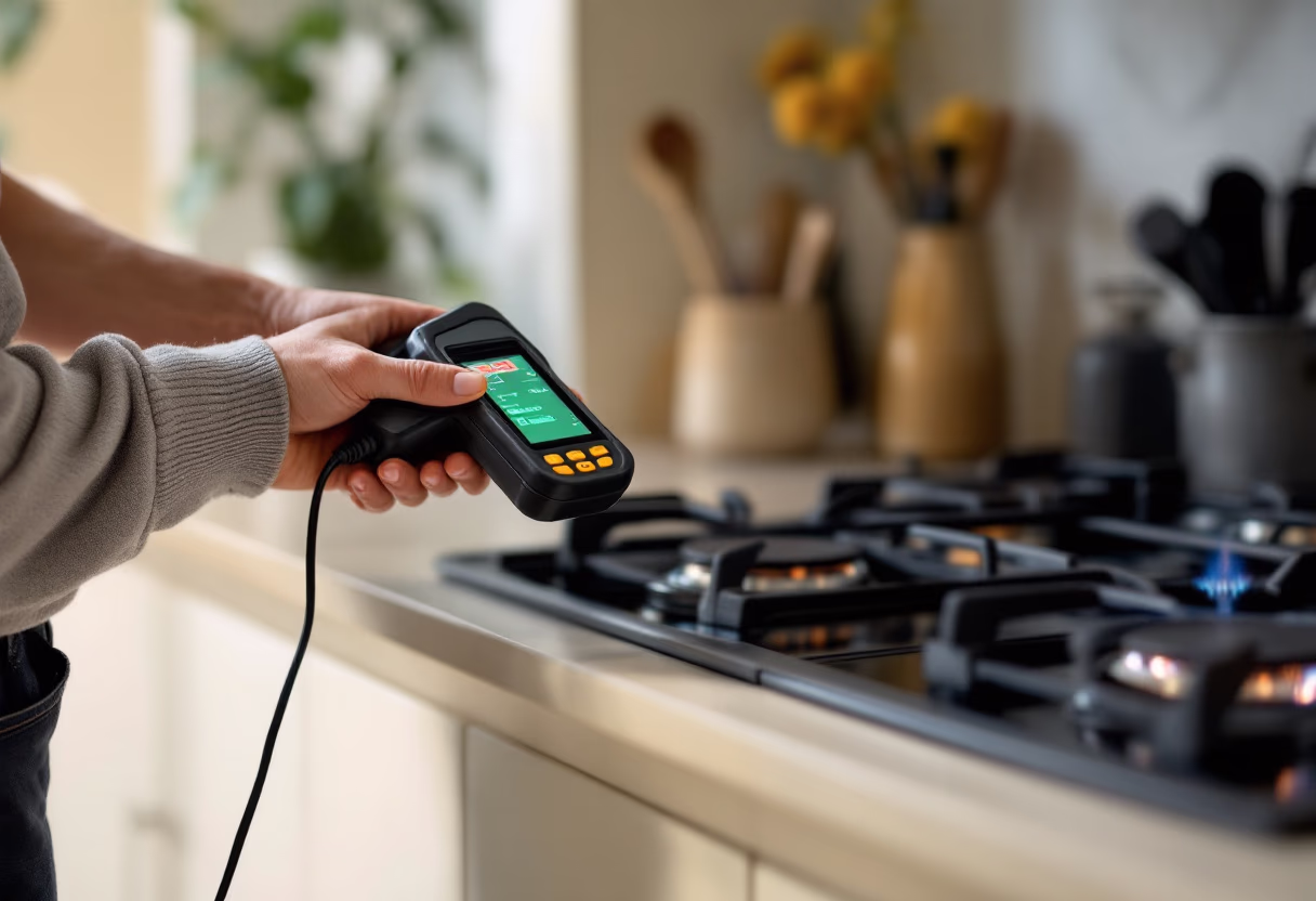 image of safety hazard identification (for a home inspector)