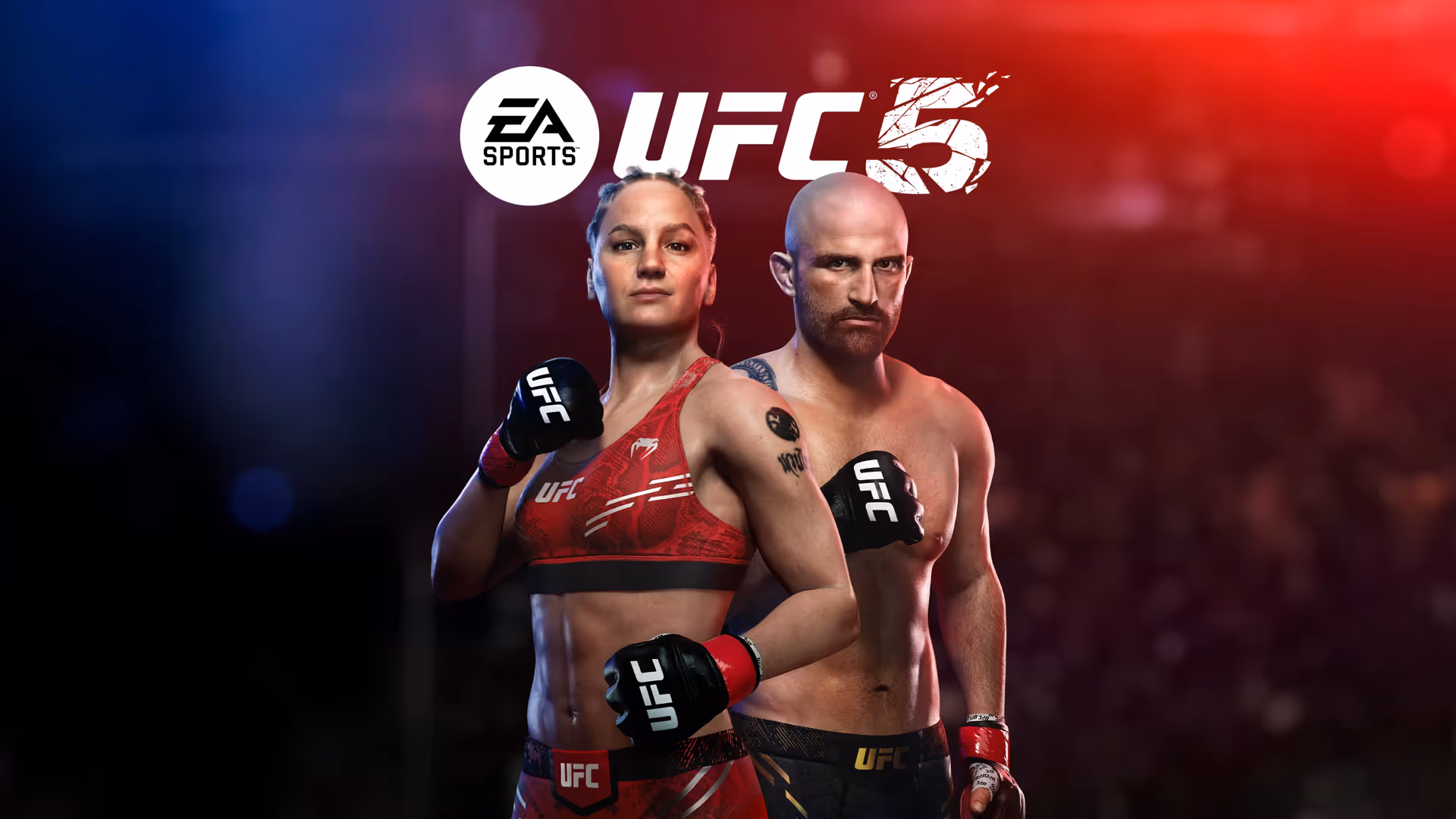 UFC 5 game cover image