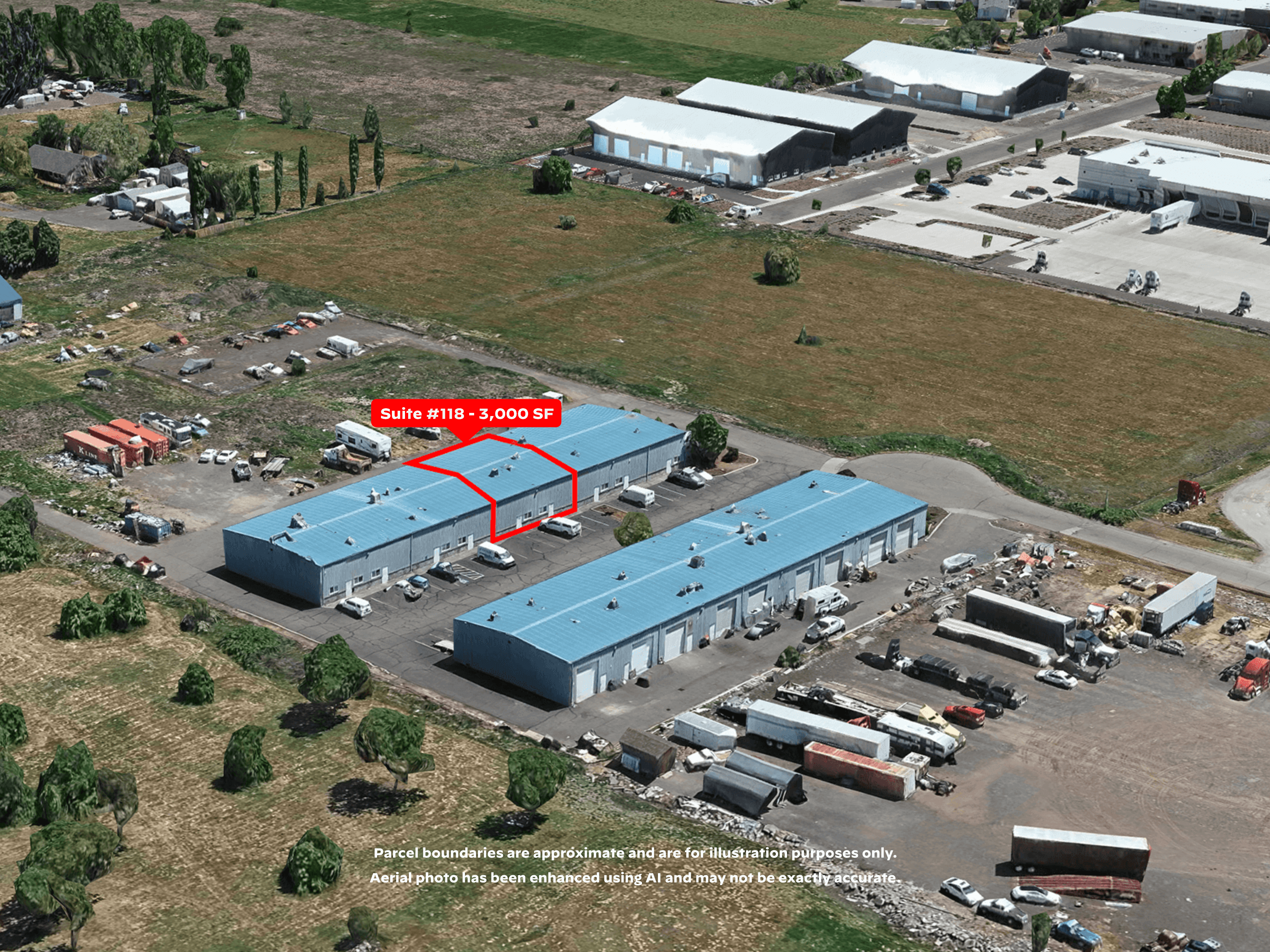 Small-Bay Warehouse for Lease - 5598 Table Rock Rd #118