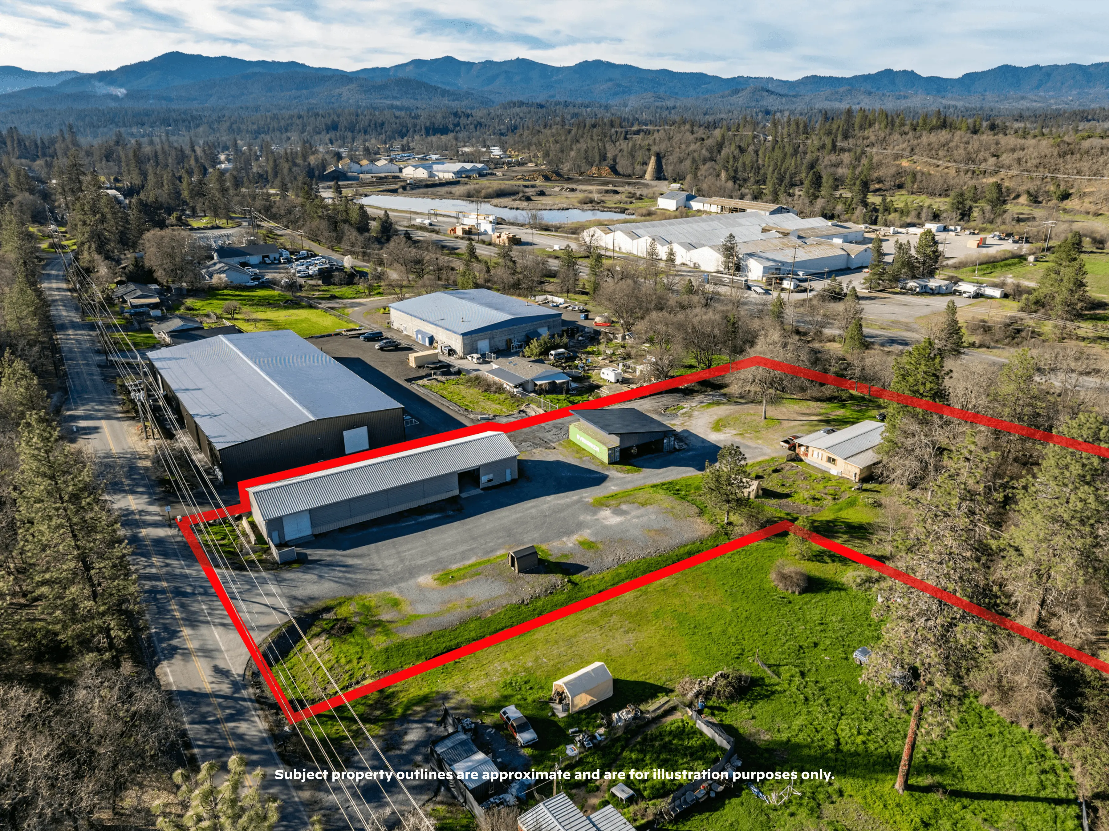 Flex Warehouse & SFR with Excess Land in Merlin, OR - 992 Ort Lane