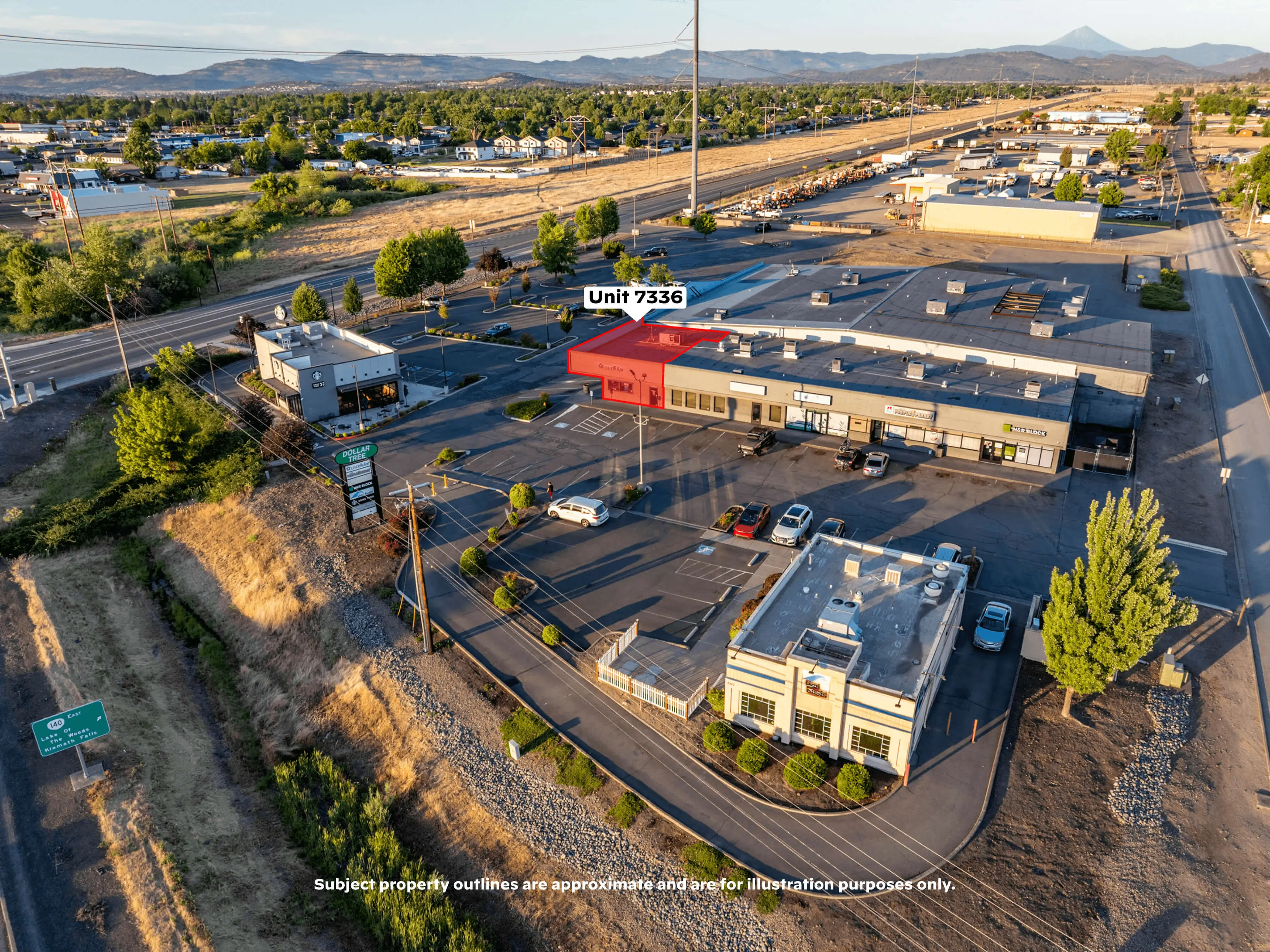 End Corner Retail Space for Lease - 7336 Hwy 62