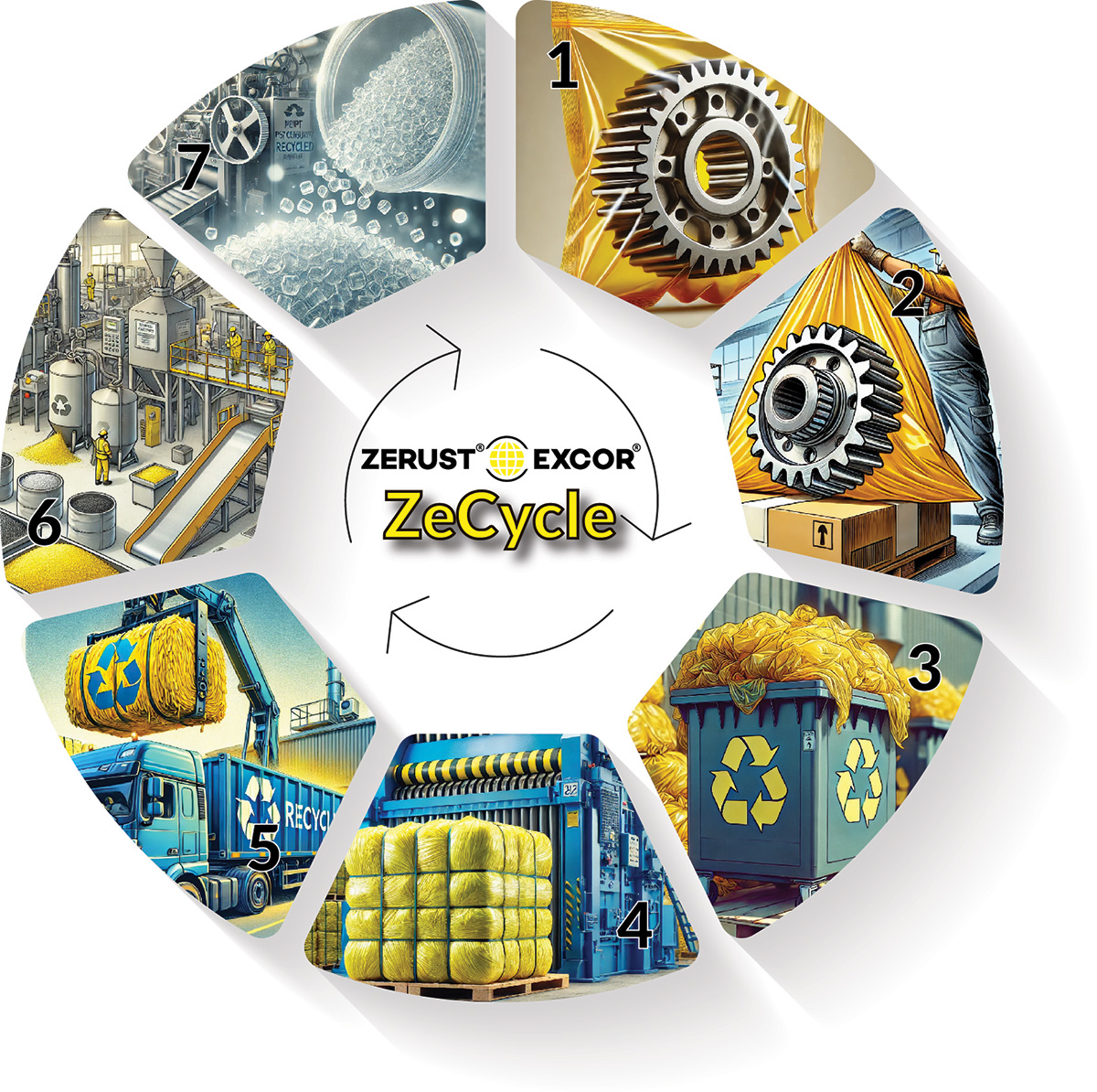 ZeCycle Recycling Program: Closing the Loop on VCI Packaging