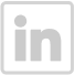 LinkedIn logo in white on a gray background.