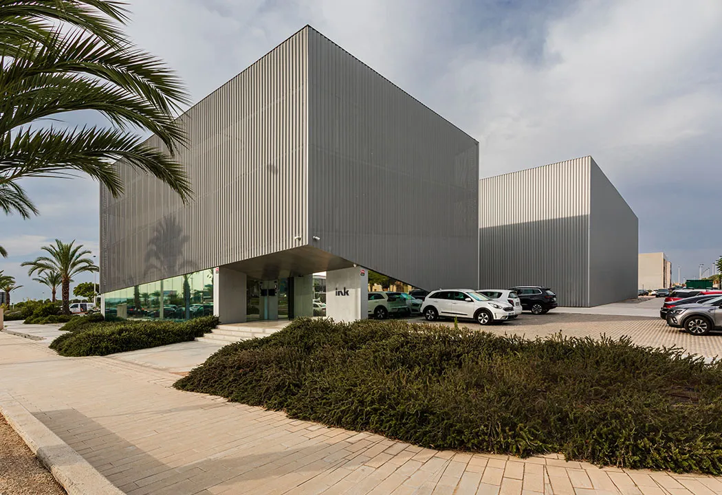 Bild des Hauptsitzes von Ink Innovations in Alicante, Spanien.