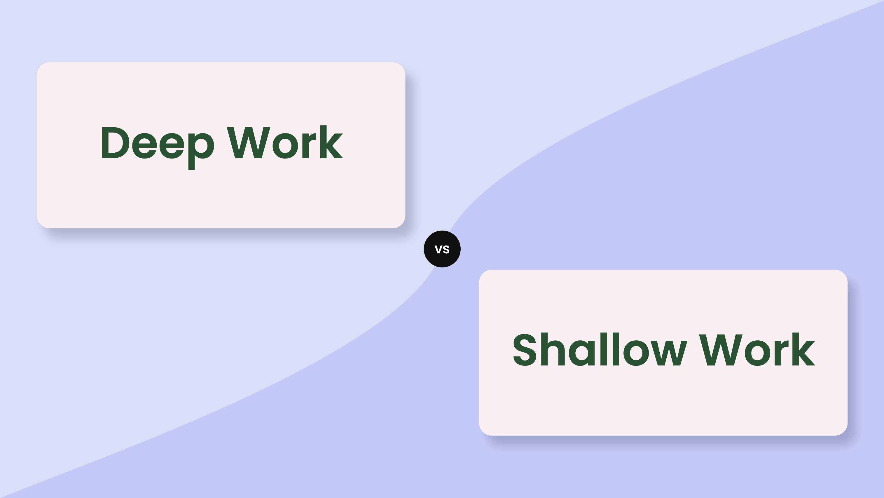 Deep Work vs Shallow Work: What Is the Difference (& Why It Matters)