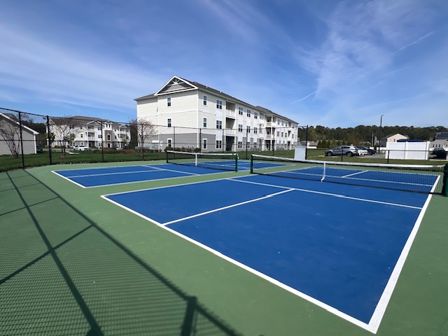 Pickleball court