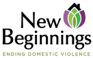 New Beginnings Ending Domestic Violence logo.