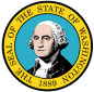 The state seal of Washington