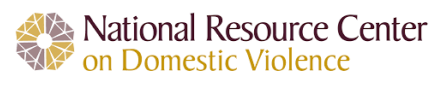 National Resource Center on Domestic Violence logo.