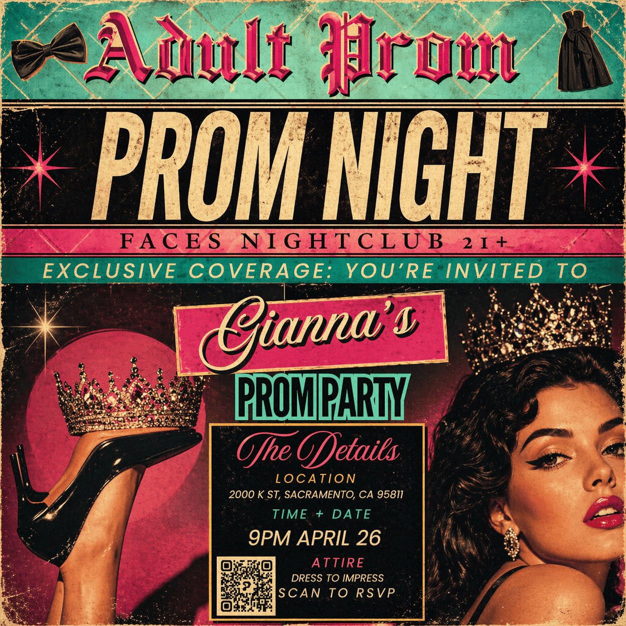 Adult Prom (9pm-1:30am)