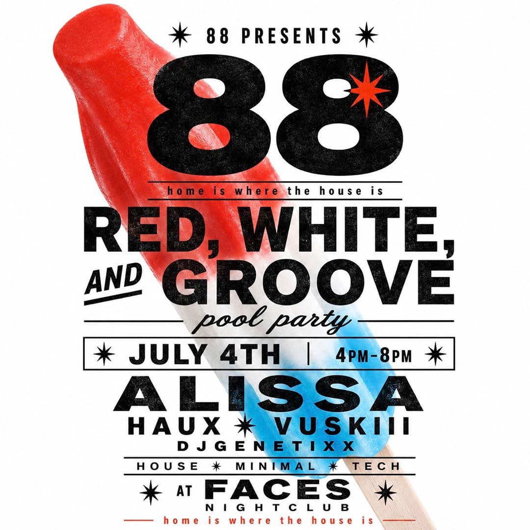 Red, White, & Groove Pool Party (4-8pm)