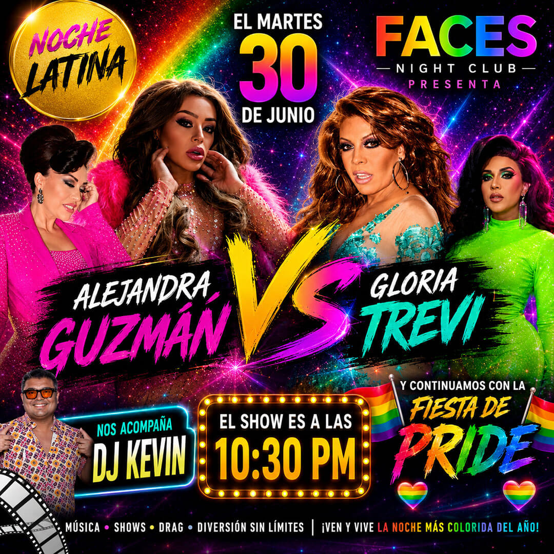 Noche Latina Pride (9pm-1:30am)