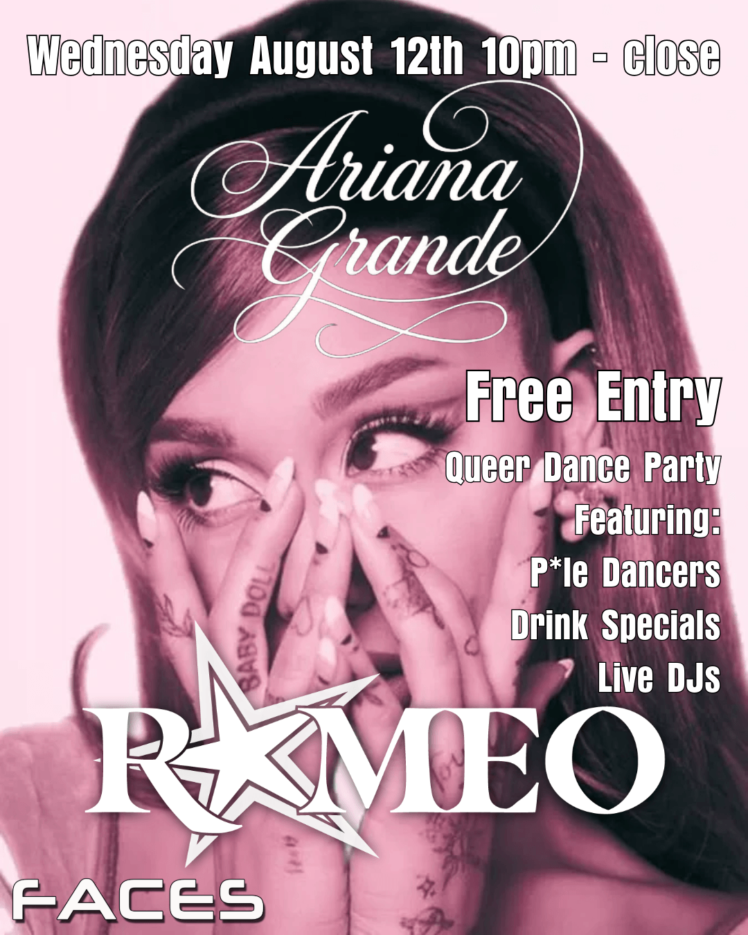 ROMEO (9pm-1:30am)