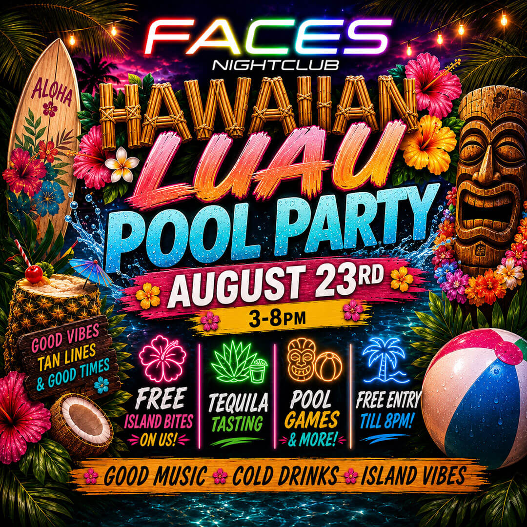 Luau Pool Party (3-8pm/Free)