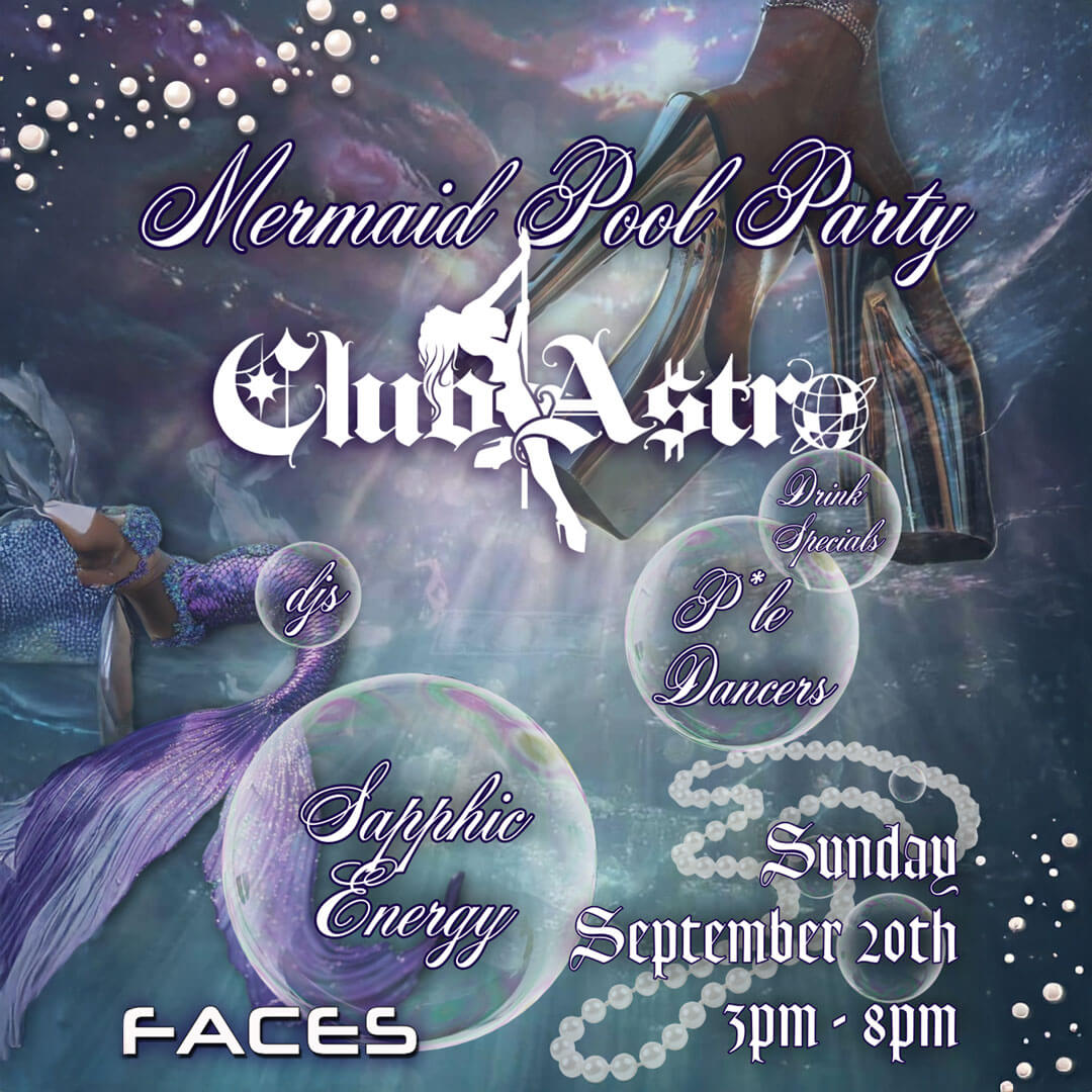 Club A$tro Pool Party (3-8pm)
