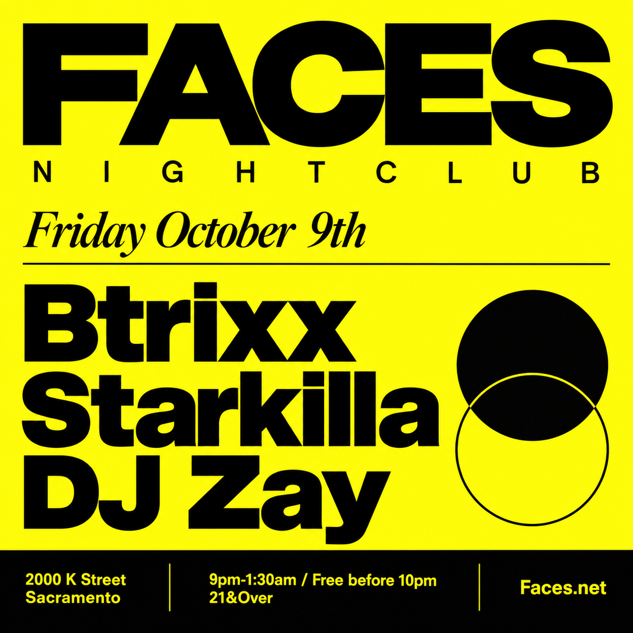Btrixx, Starkilla, DJ Zay (9pm-1:30am)
