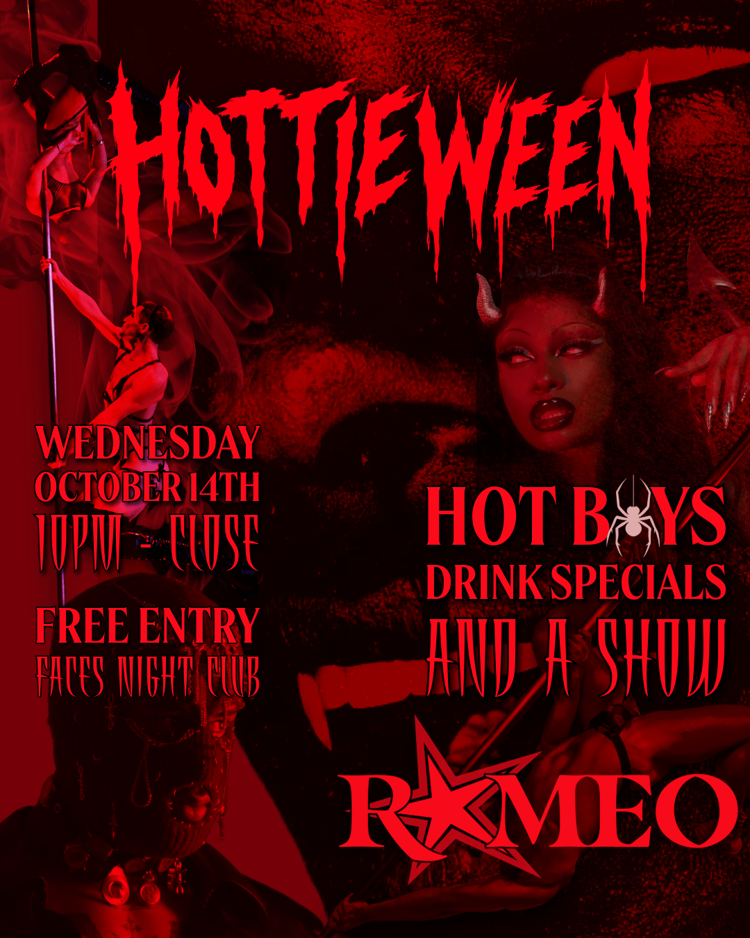ROMEO Hottieween (FREE/9pm-1:30am)