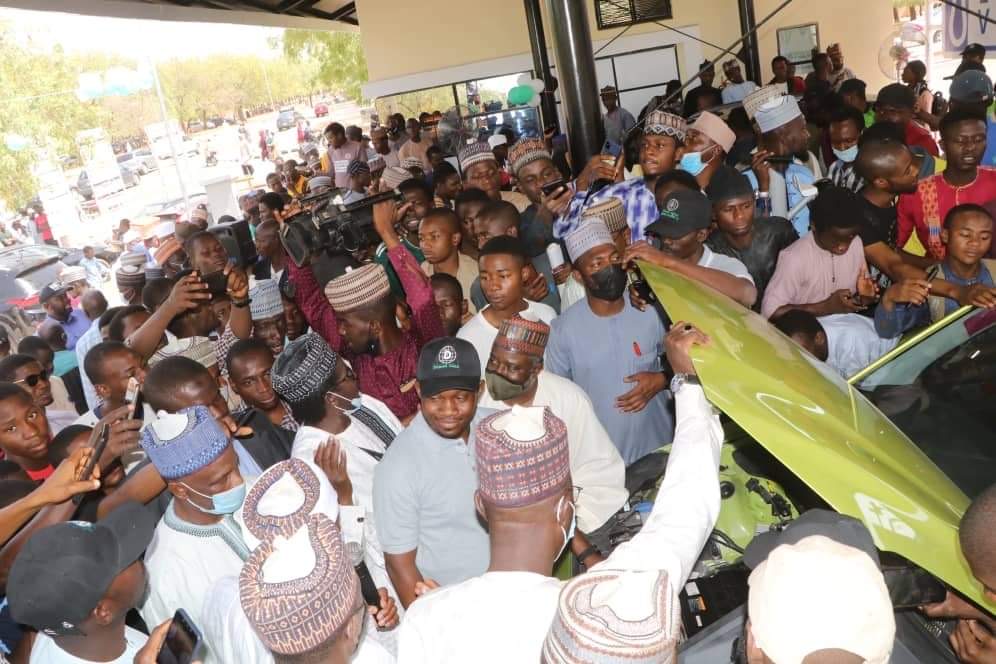 Commissioning of our electric vehicle charging station in Sokoto
