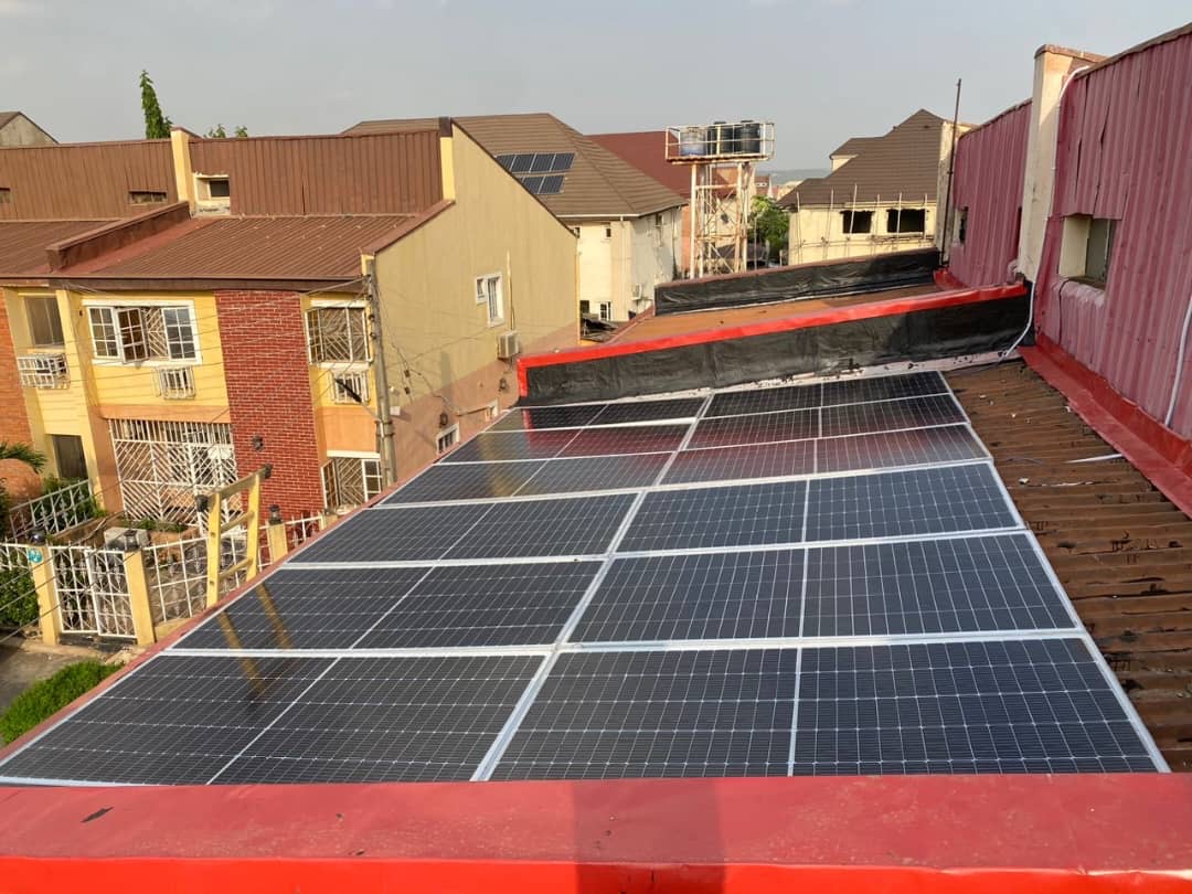 10Kva solar installation