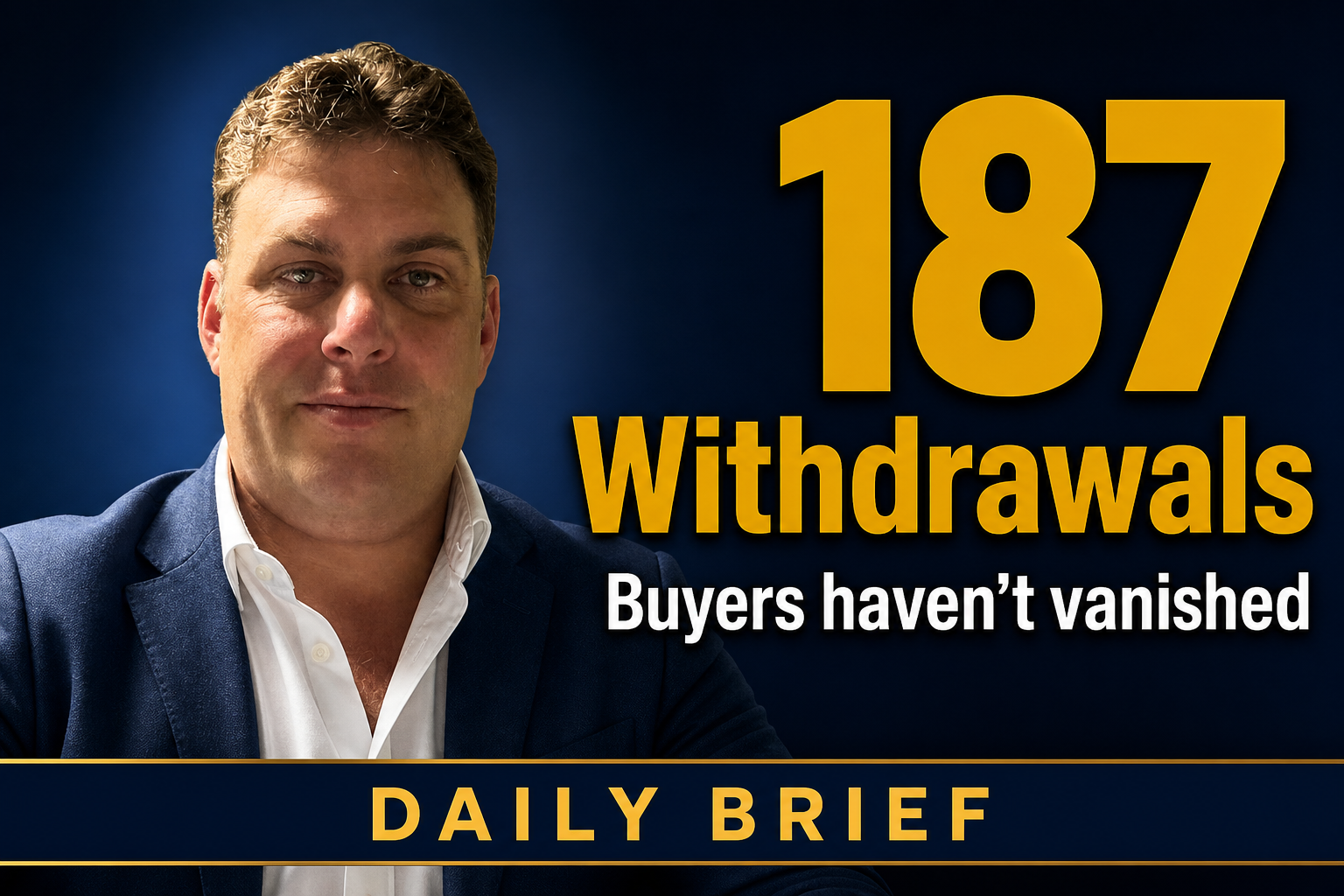 187 Withdrawn Auctions: What Sydney and Melbourne’s Weekend Really Means