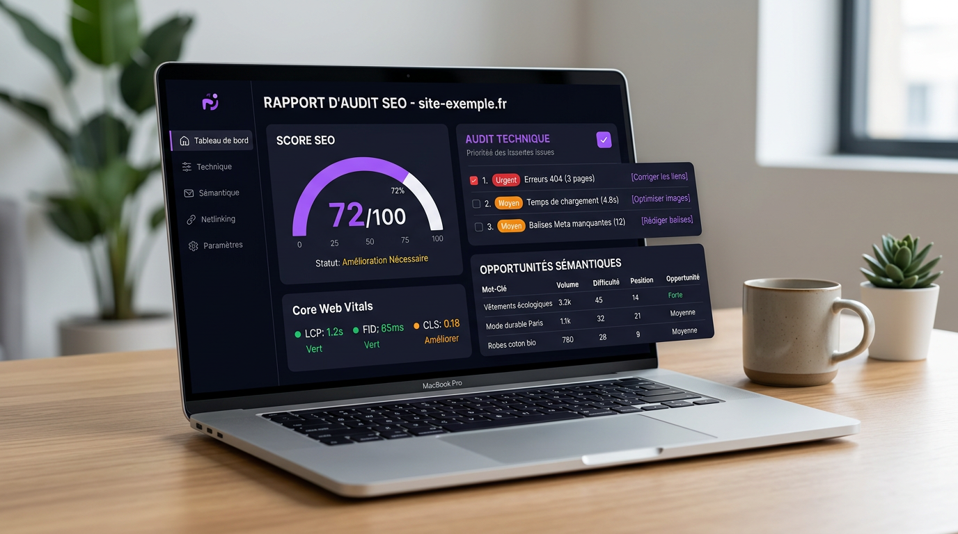 Agence Audit SEO : StarBoost — accompagnement SEO Starboost