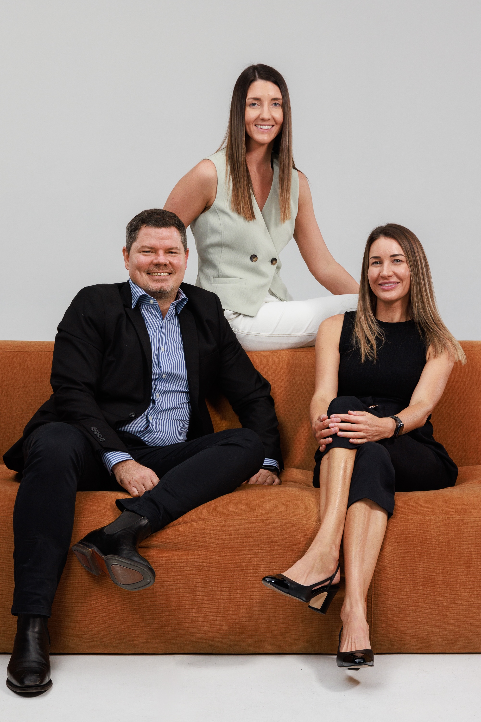 Move FWD technology consultants, founders and partner team, Kim Holliday, David Fowler, Chelsea Yates. 