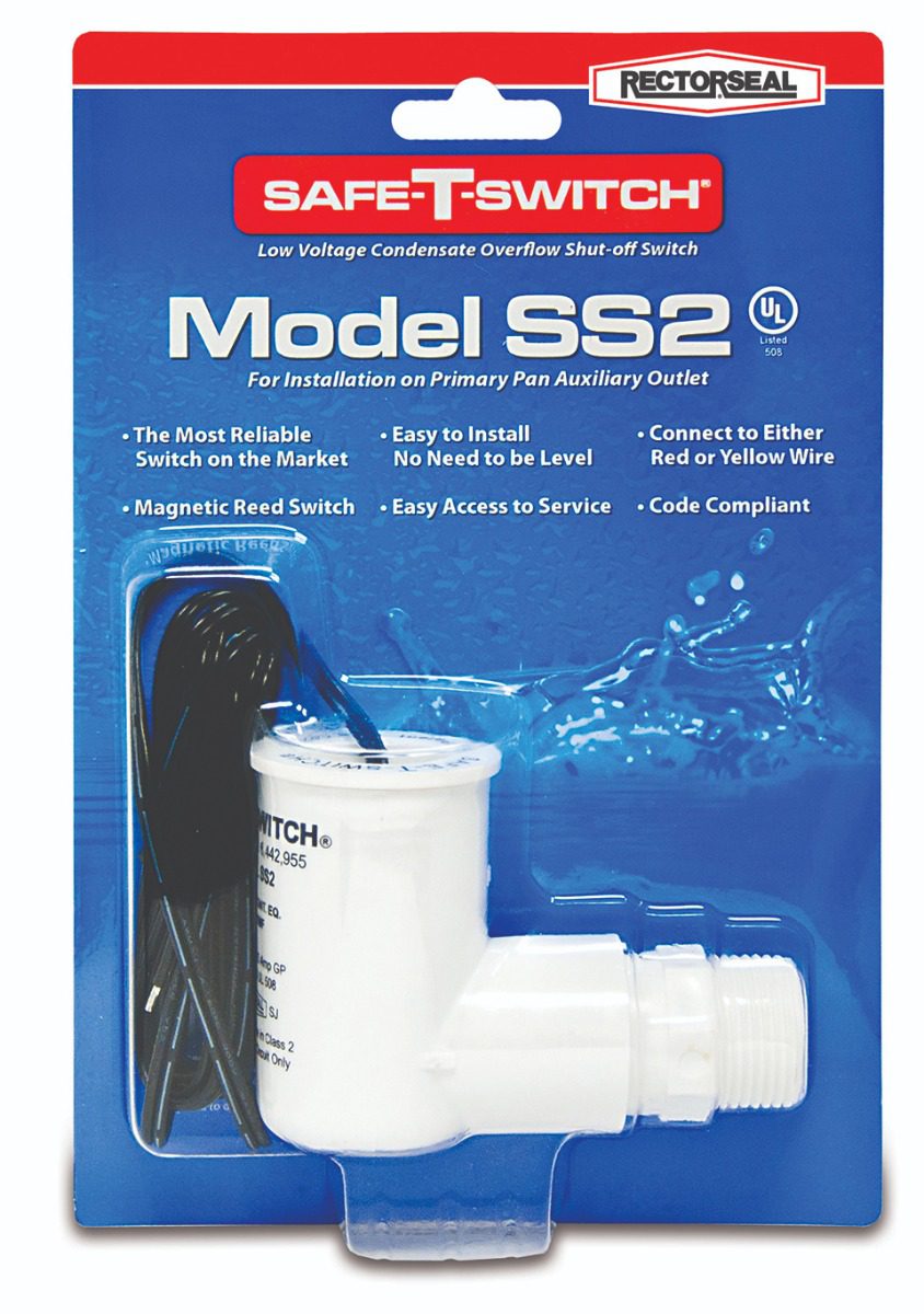 Drain Line SAFE-T-SWITCH SS2 90 DEG