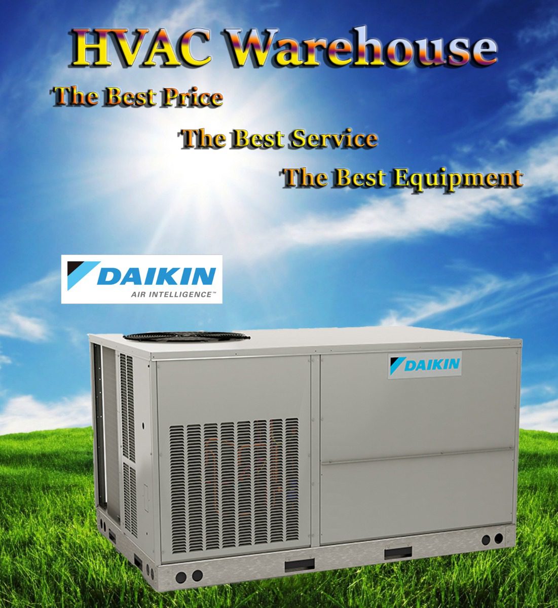 6 Ton 140 kbtu Daikin 3 Phase 2 Stage Commercial Gas Package Unit DCG0721403VXXX
