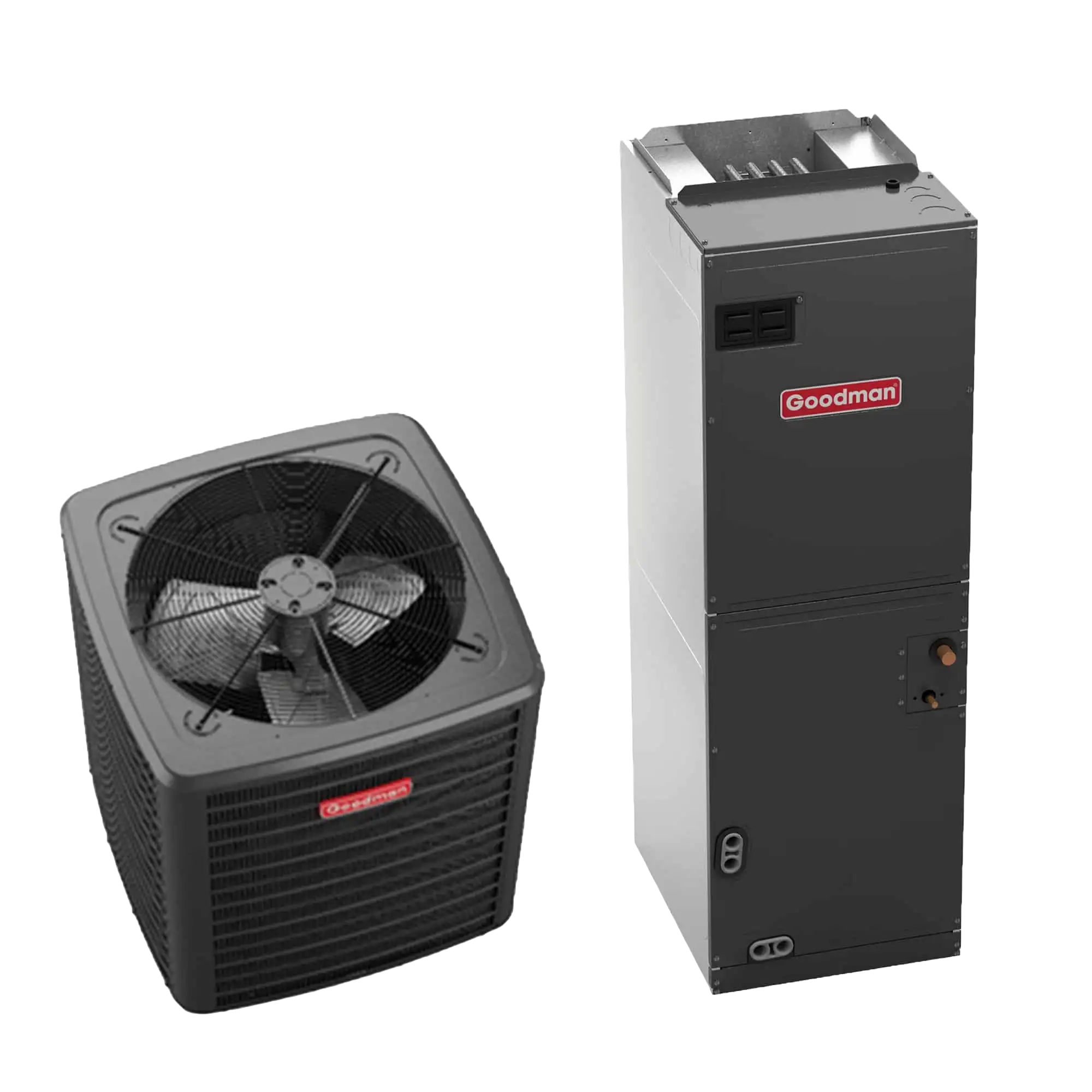 2 Ton 15.2 SEER2 Goodman Heat Pump Split System GLZS4BA2410+AMST24BU1300 R-32