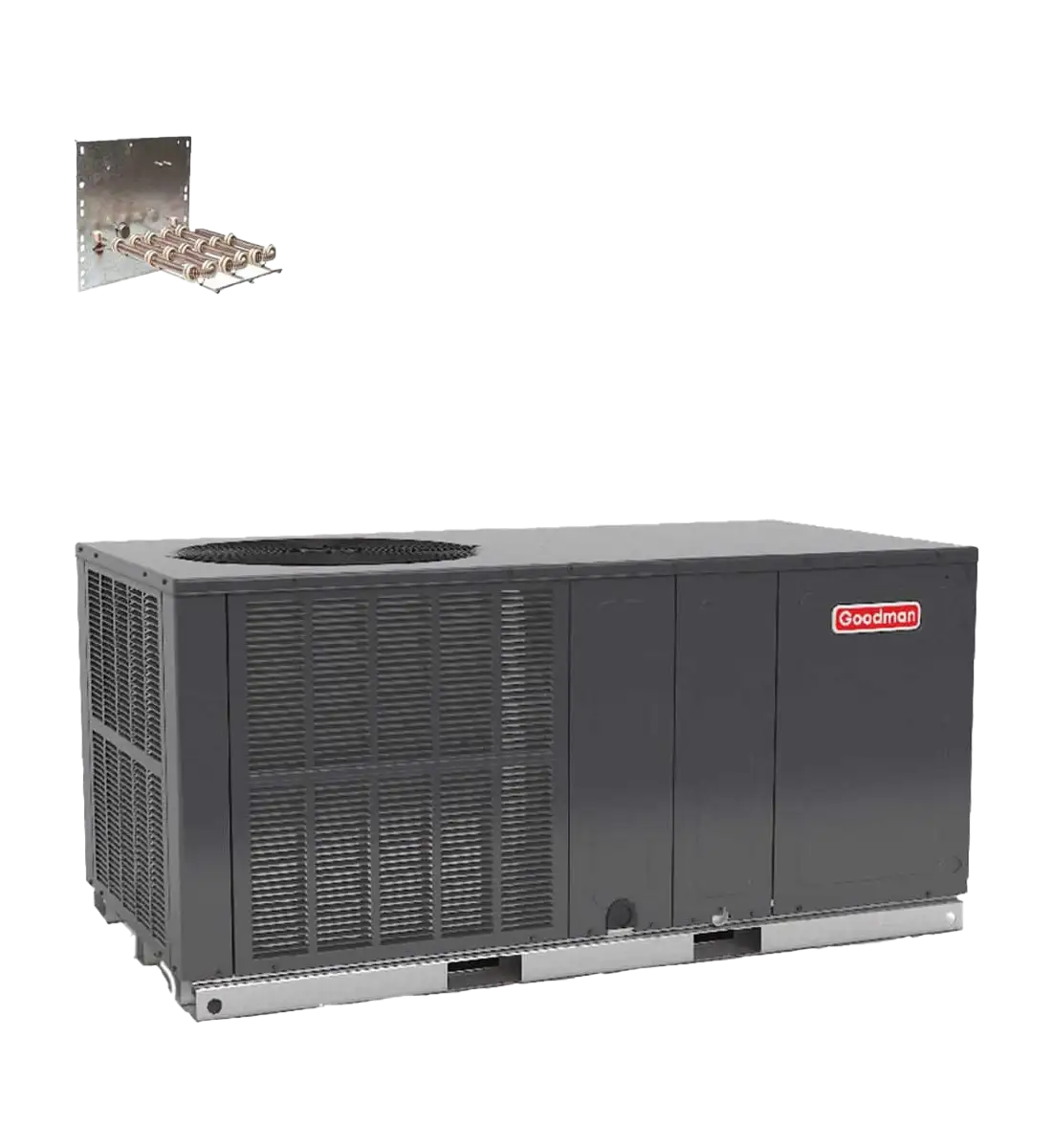 3.5 Ton 13.4 SEER2 Goodman Heat Pump Package Unit GPHH34241
