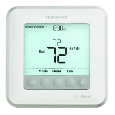 Honeywell TH6210U2001/U Programmable Heat Pump Thermostat