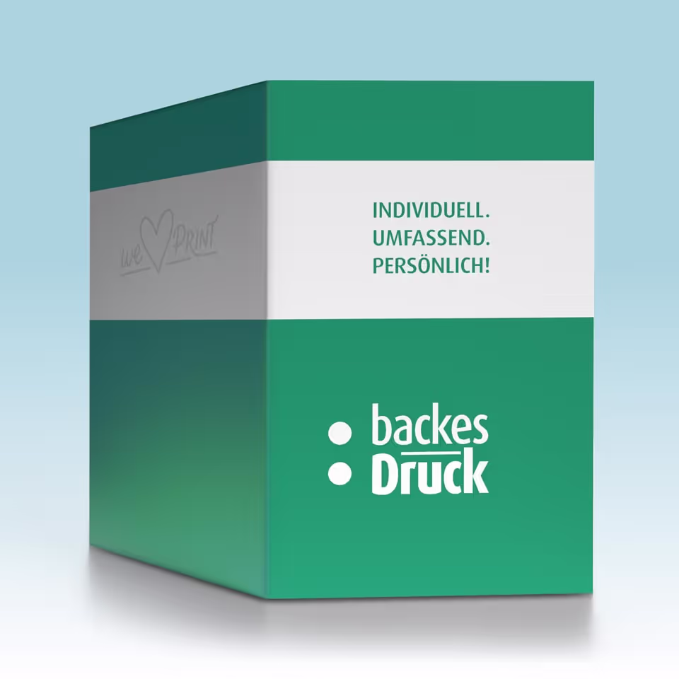 Mockup Mappen von backesDruck