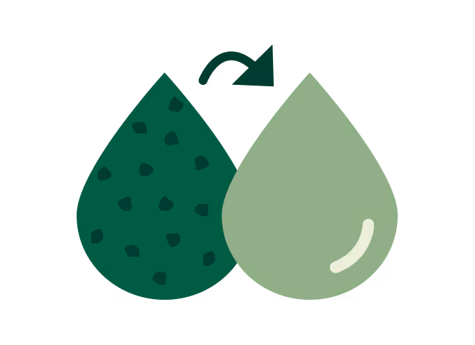 Bei der Papierproduktion werden 90% des Wassers wiederverwendet