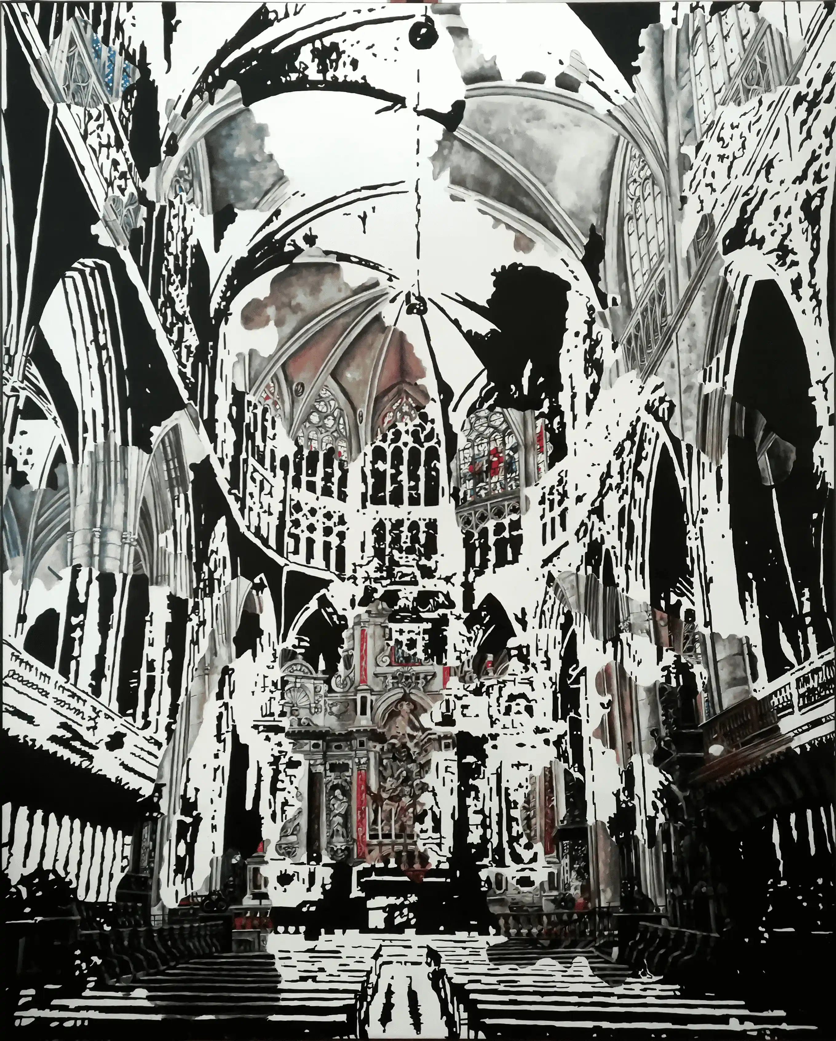 La réalité est un océan dont nous n’avons reçu que quelques gouttes - oeuvre de Xavier Pinel - artiste visuel à Toulouse