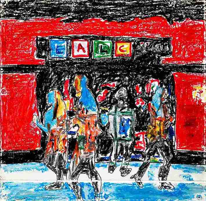 EALC galerie post-esquisse - oeuvre de Xavier Pinel - artiste visuel à Toulouse