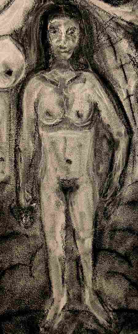 Installation - fresque autodafé- décor tournage